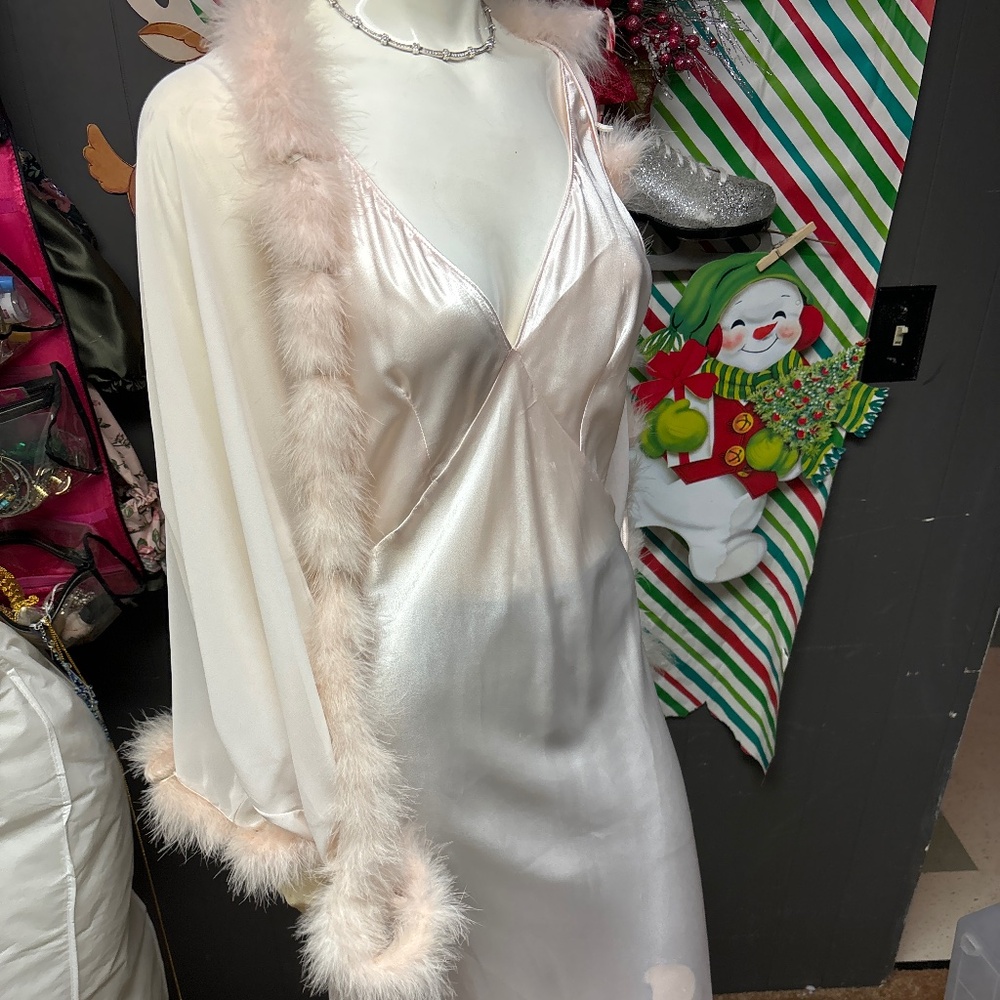 vintage silk nightgown